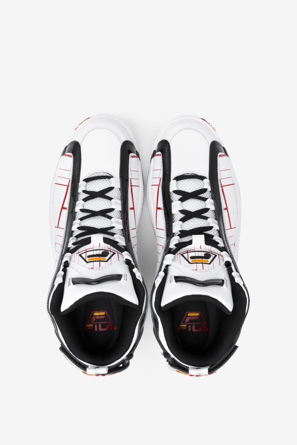 Blanco/negro/dorado Hombre Grant Hill 2 Fila Outlet