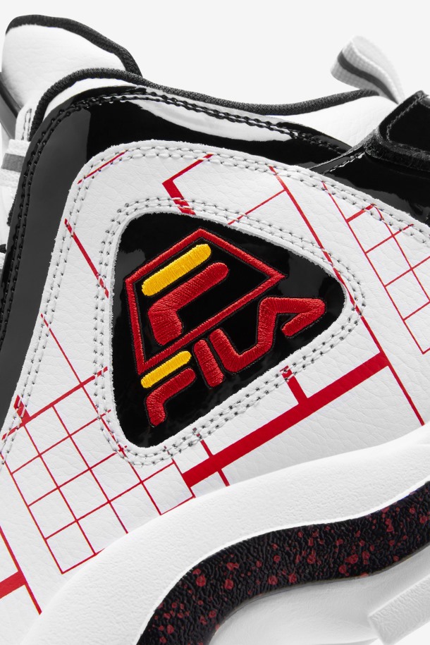 Blanco/negro/dorado Hombre Grant Hill 2 Fila Outlet
