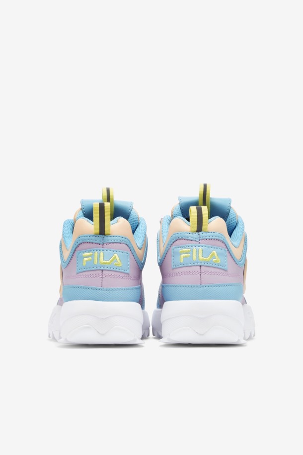 Azul/blanco/orquídea Fila Outlets Niños Grandes Disruptor 2 Premium