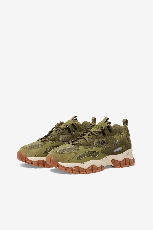 Zapatillas Fila Mujer Verde Musgo/aguacate/negro Ray Tracer Tr 2