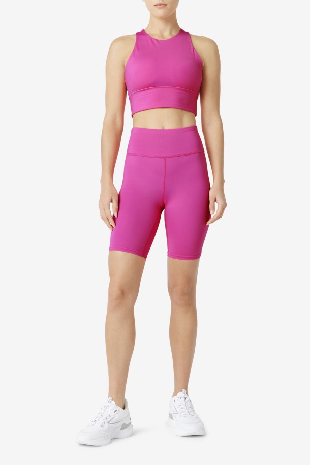 Forza 8\" Bike Short Fila Outlets Bright Pink