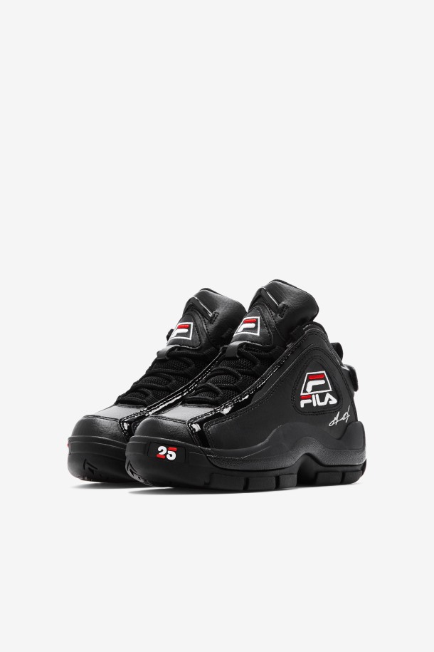 Big Kids\' Grant Hill 2 Edición 25 Aniversario Negro/blanco/rojo Fila Outlet