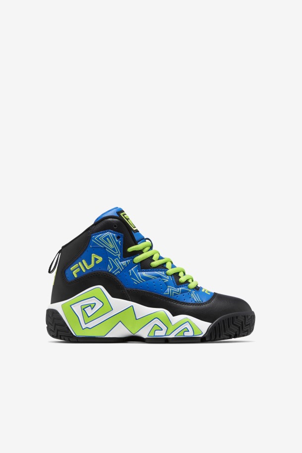 Fila Outlets Azul/negro/lime Punch Niños Grandes Mb