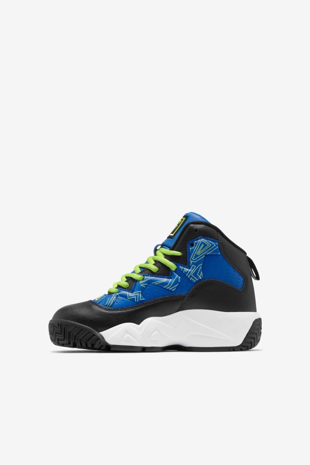 Fila Outlets Azul/negro/lime Punch Niños Grandes Mb