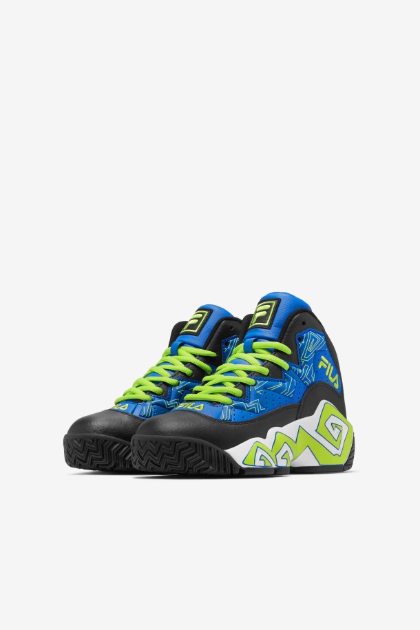 Fila Outlets Azul/negro/lime Punch Niños Grandes Mb