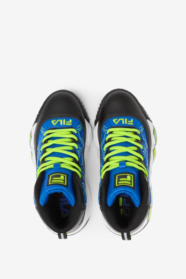 Fila Outlets Azul/negro/lime Punch Niños Grandes Mb