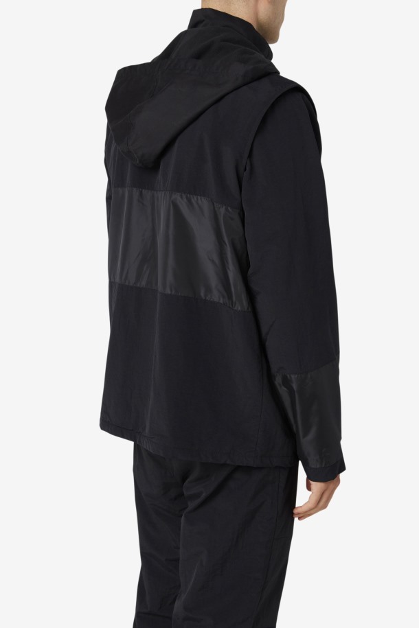 Fila Outlets Black Tate 3-in-1 Utility Jacket