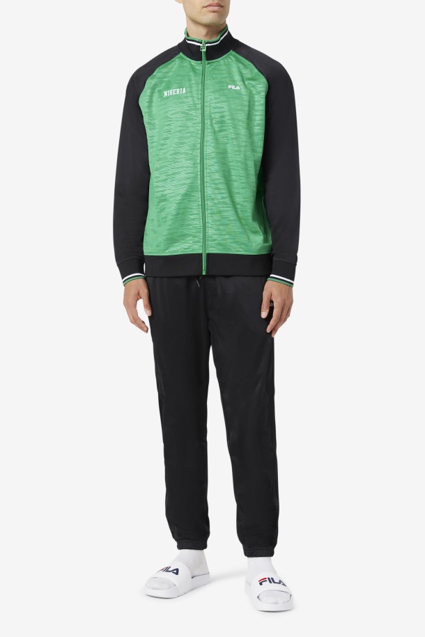 Pantalon Deportivo Nigeria Negro/blanco Fila Outlet