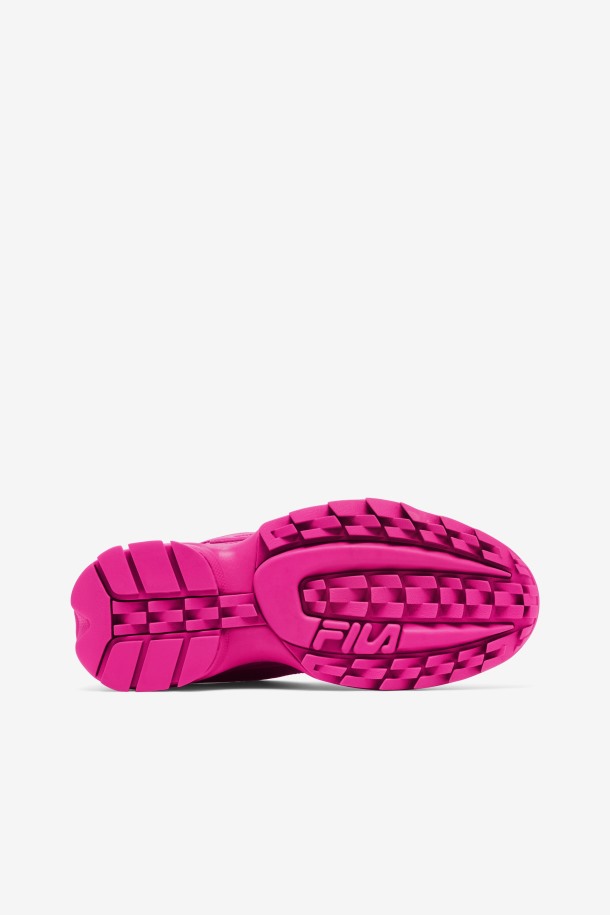 Zapatillas Mujer Disruptor 2 Premium Rosa Glo Fila Outlet