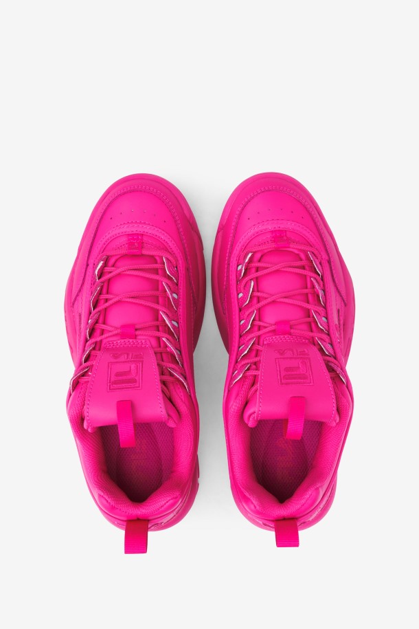 Zapatillas Mujer Disruptor 2 Premium Rosa Glo Fila Outlet
