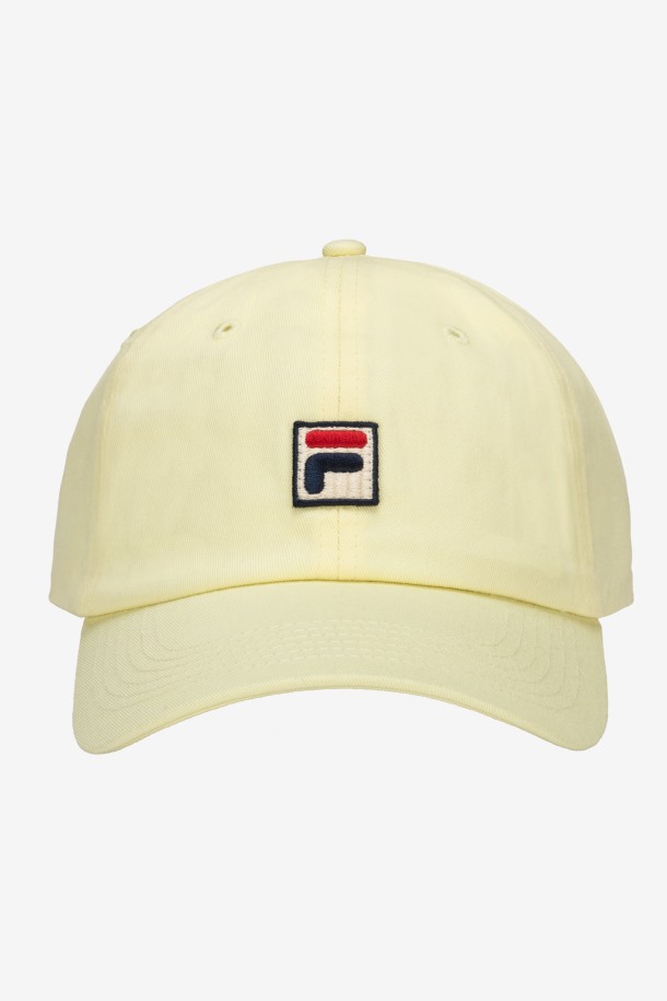 Fila Outlets Bordado F-box Gorra De Beisbol Tierno Amarillo