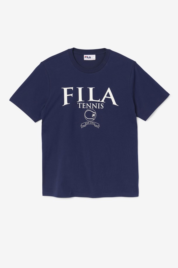 Fila Outlet Saran Camiseta Azul Marino/gardenia