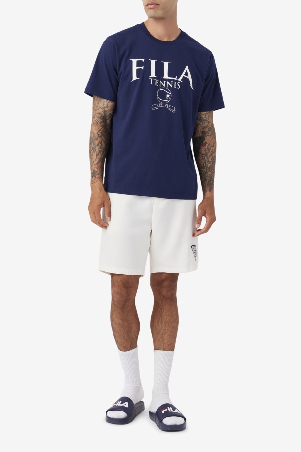 Fila Outlet Saran Camiseta Azul Marino/gardenia