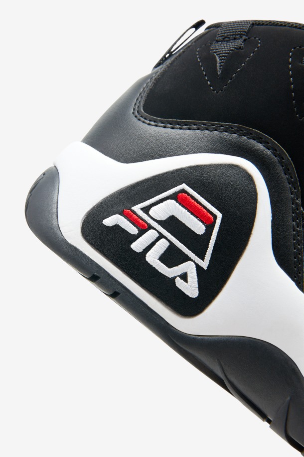 Fila Mujer Grant Hill 1 Negro/blanco/rojo Outlet