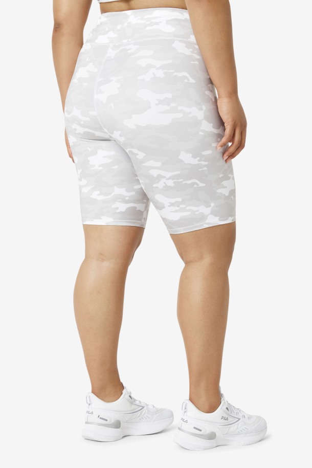Fila Outlets White Forza 8\" Bike Short
