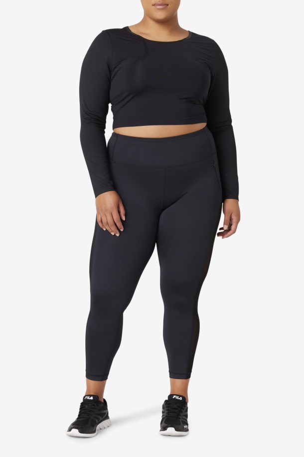 Legging Fila Outlet Negro Force 7/8
