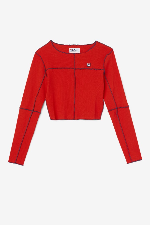 Camiseta Fila Outlet Brooklyn Roja