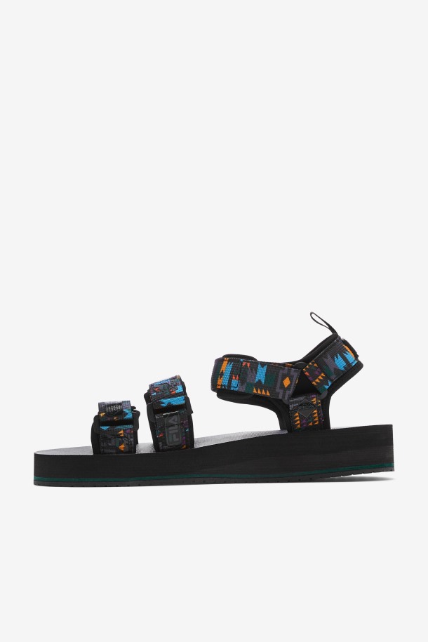 Fila Outlets Black/june Bug/saffron Hombre Drifter Dns
