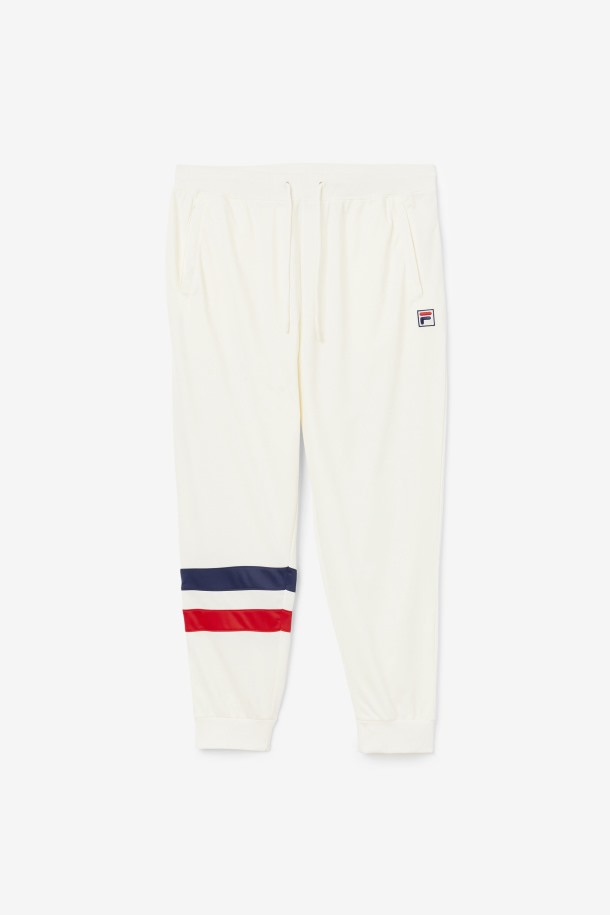 Egret/rojo/azul Marino Fila Outlets Jaya Pantalón De Chándal