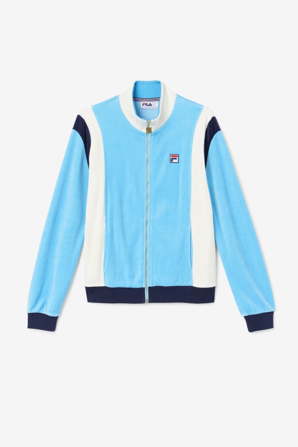 Cola Outlets Floyd Terciopelo Chaqueta Aquarius/egret/navy