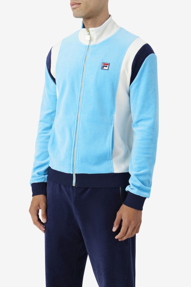 Cola Outlets Floyd Terciopelo Chaqueta Aquarius/egret/navy