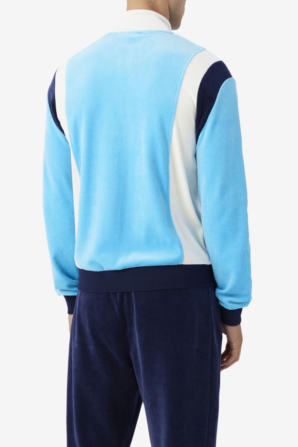 Cola Outlets Floyd Terciopelo Chaqueta Aquarius/egret/navy