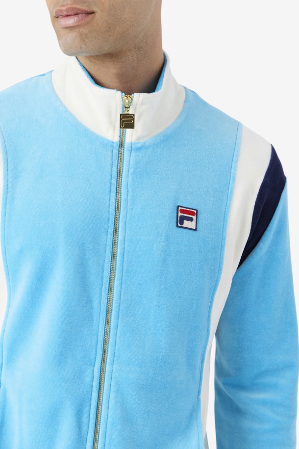Cola Outlets Floyd Terciopelo Chaqueta Aquarius/egret/navy