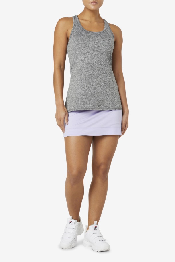 Heather Fila Outlets Pickleball Racerback Tanque