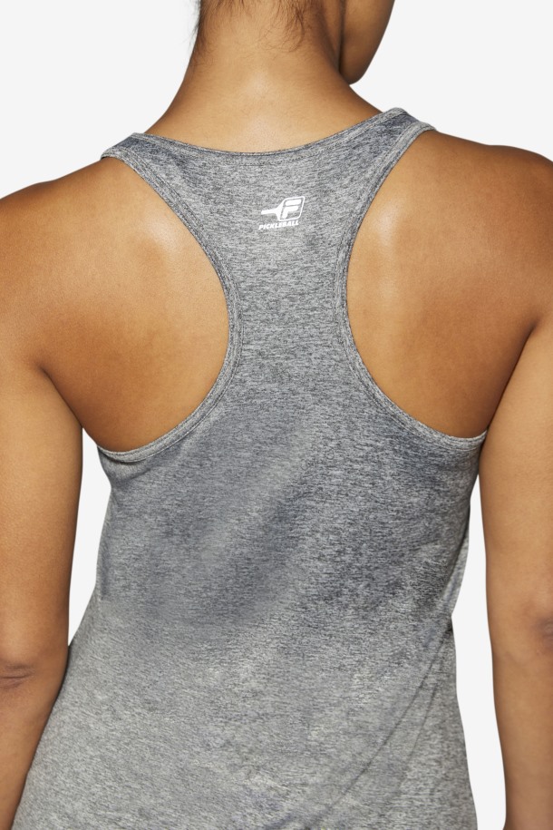 Heather Fila Outlets Pickleball Racerback Tanque