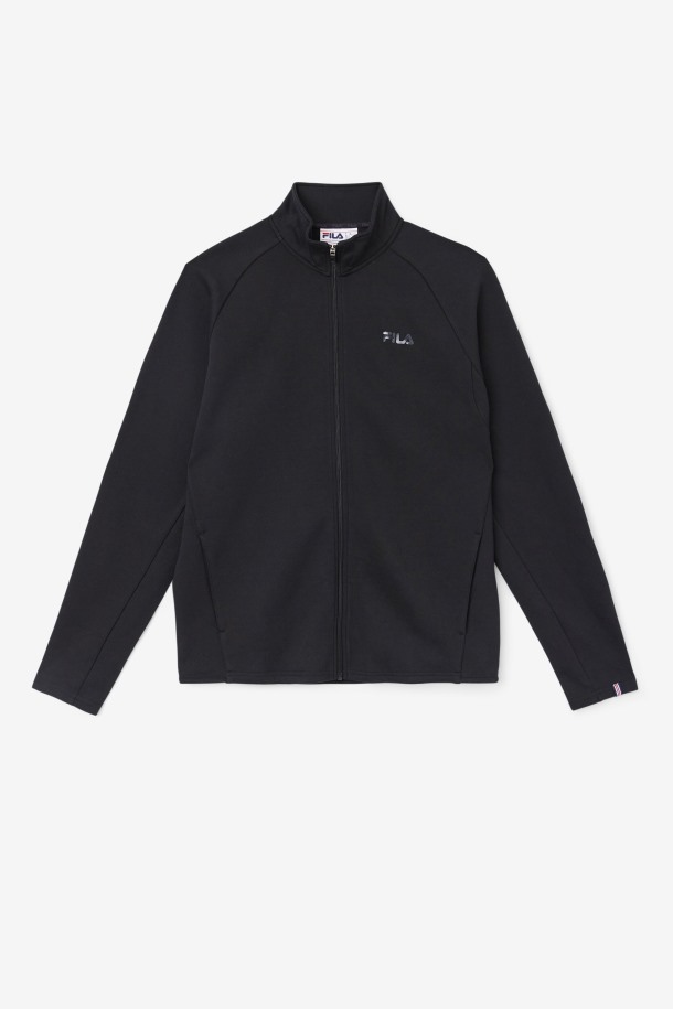 Chaqueta Deportiva Negra De Fila Outlets