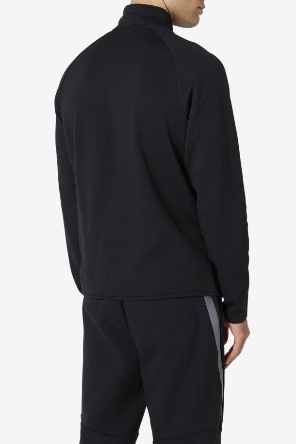 Chaqueta Deportiva Negra De Fila Outlets