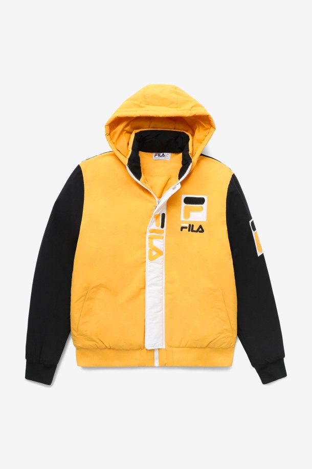 Amarillo/negro/blanco P1 Outlet Fila Chaqueta Técnica Outlet Fila