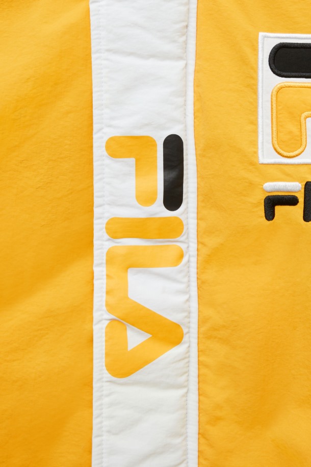 Amarillo/negro/blanco P1 Outlet Fila Chaqueta Técnica Outlet Fila