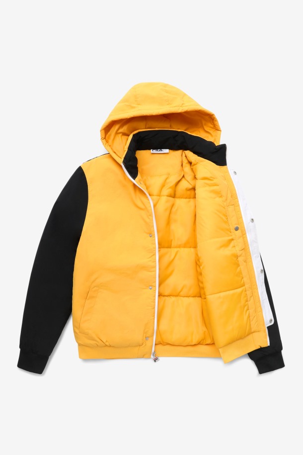 Amarillo/negro/blanco P1 Outlet Fila Chaqueta Técnica Outlet Fila