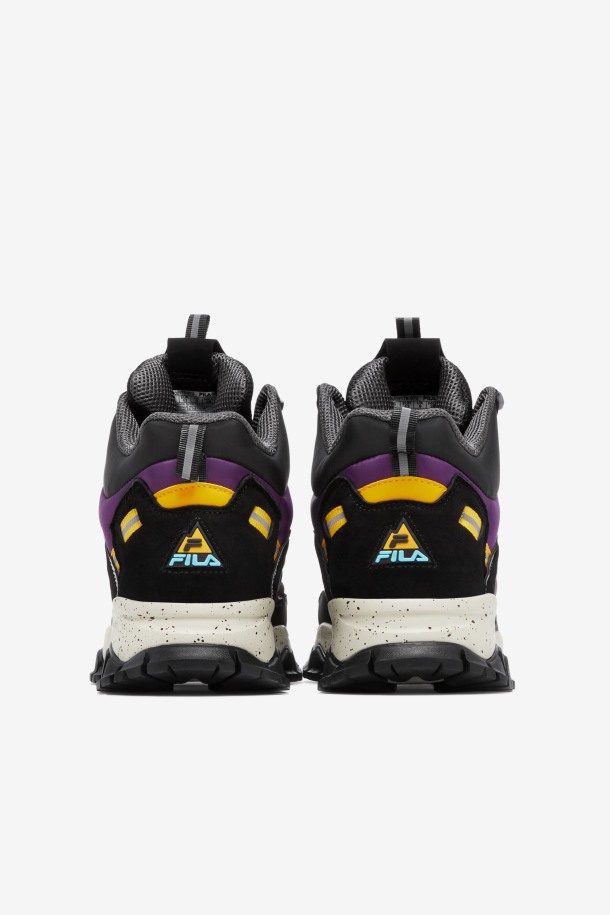 Zapatillas Fila Hombre Ray Tracer Tr 2 Mid Black/purple/pelican