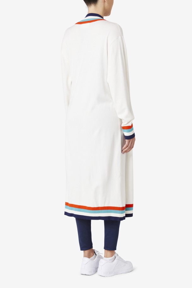Fila Outlets Angelina Maxi Cárdigan Tofu