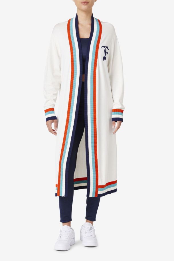 Fila Outlets Angelina Maxi Cárdigan Tofu