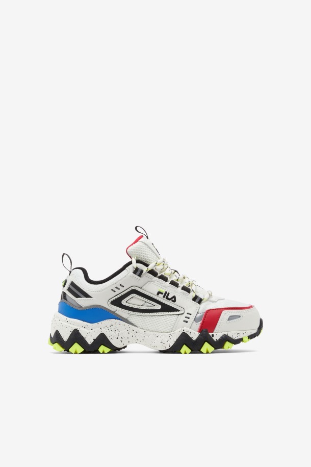 Blanco/negro/azul Fila Outlets Niños Grandes Oakmont Tr