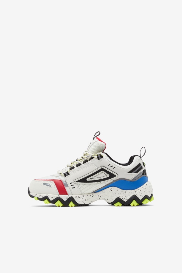 Blanco/negro/azul Fila Outlets Niños Grandes Oakmont Tr
