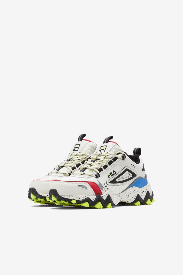 Blanco/negro/azul Fila Outlets Niños Grandes Oakmont Tr