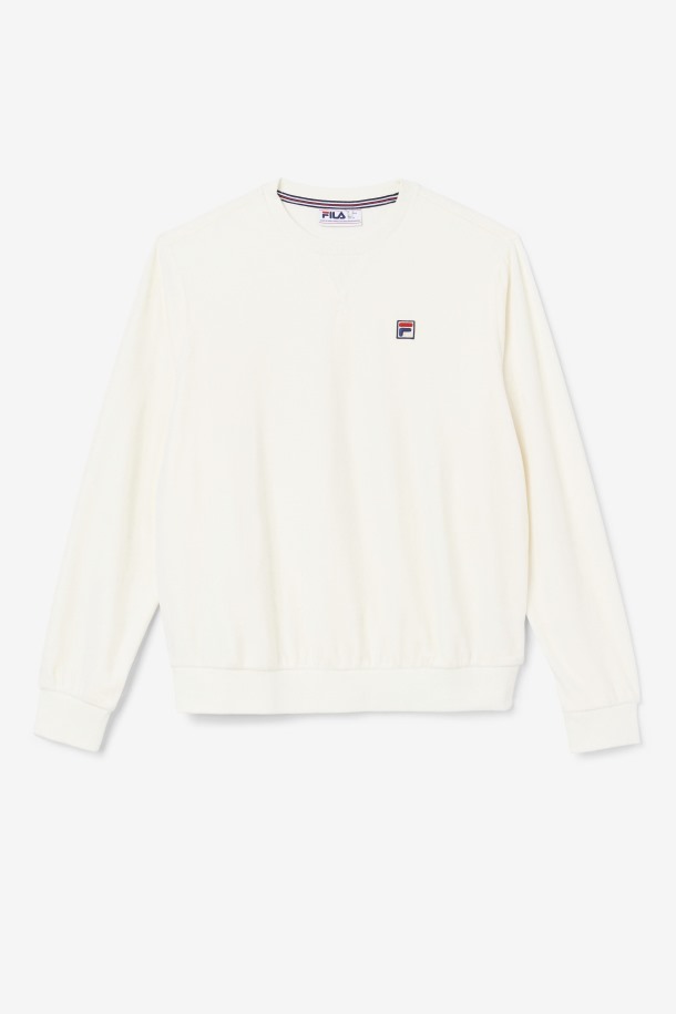 Earl Terciopelo Crew Egret Fila Puntos De Venta