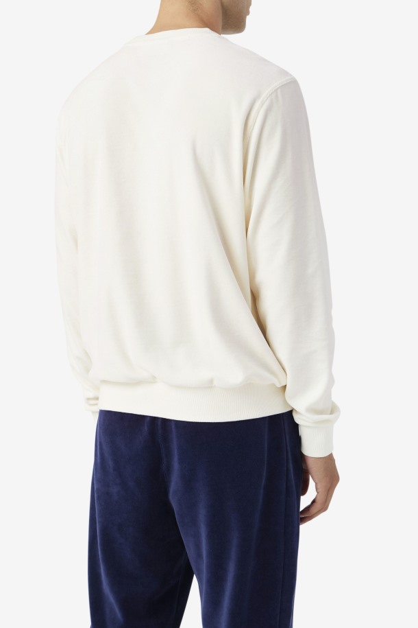 Earl Terciopelo Crew Egret Fila Puntos De Venta