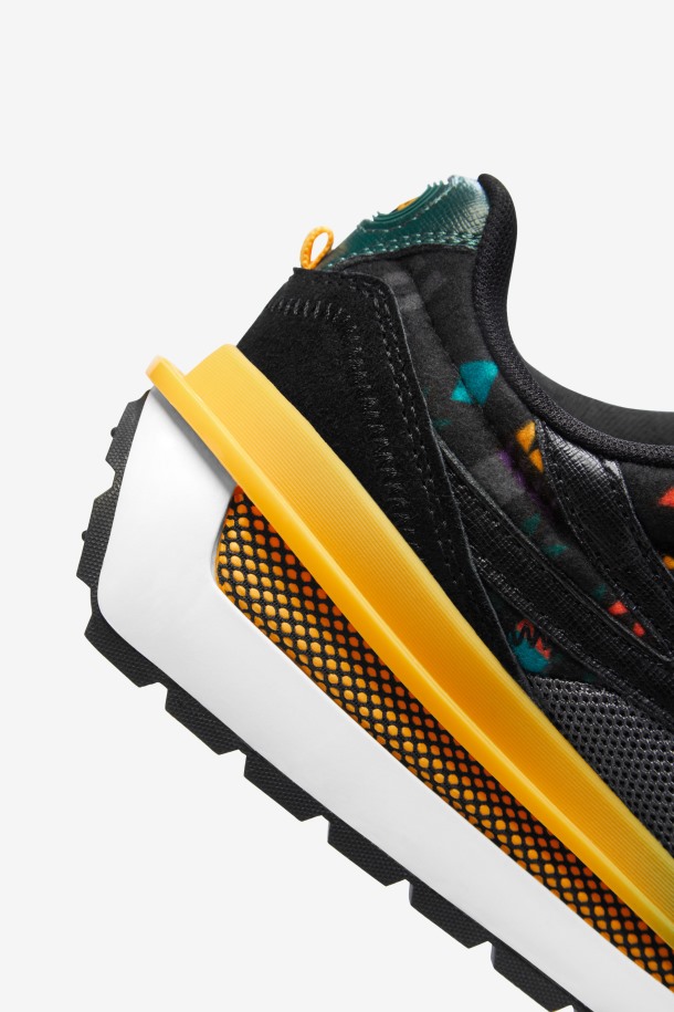Renno Fila Outlets Para Niños Grandes Black/june Bug/saffron