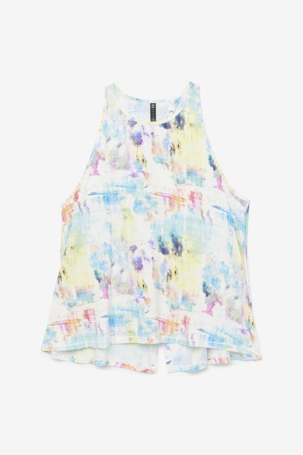Fila Outlets Tie Dye Fi-lux Camiseta Sin Mangas Con Espalda Abierta