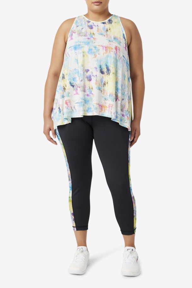 Fila Outlets Tie Dye Fi-lux Camiseta Sin Mangas Con Espalda Abierta