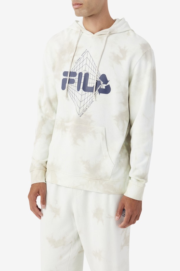 Fila Outlets Piedra/azul Marino Moshi Sudadera Con Capucha