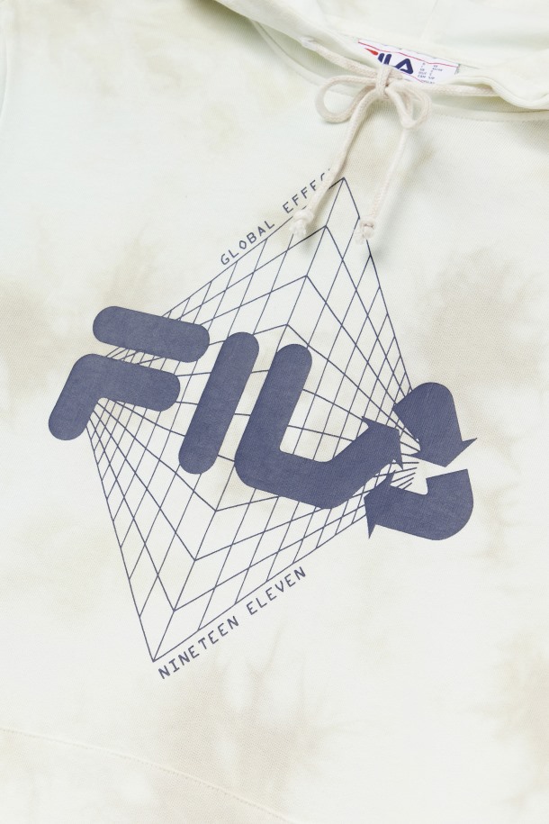 Fila Outlets Piedra/azul Marino Moshi Sudadera Con Capucha