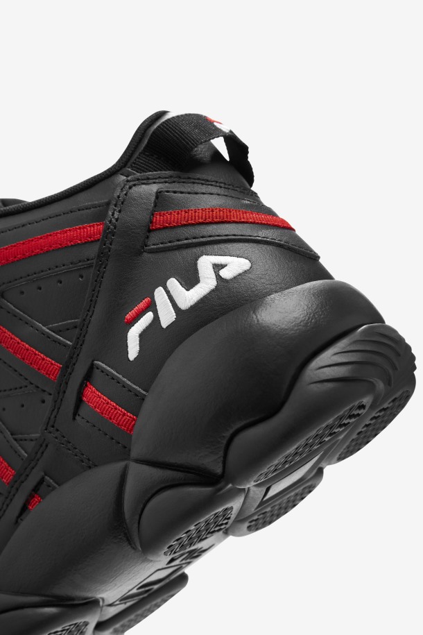 Fila Outlets Negro/rojo/blanco Hombres Stackhouse Spaghetti