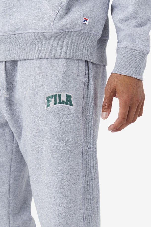 Queue Outlet Jogger Trent Gris Jaspeado Claro/azul Abeto