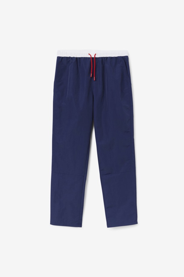 Azul Marino Fila Outlets Bevans Park Jogger Tejido
